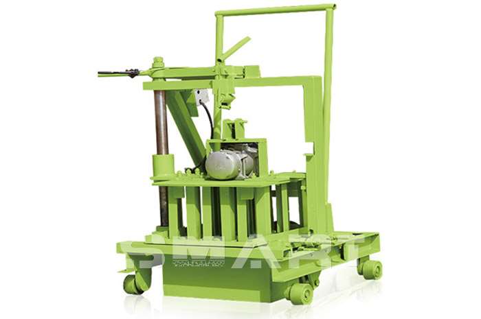 concrete block machine