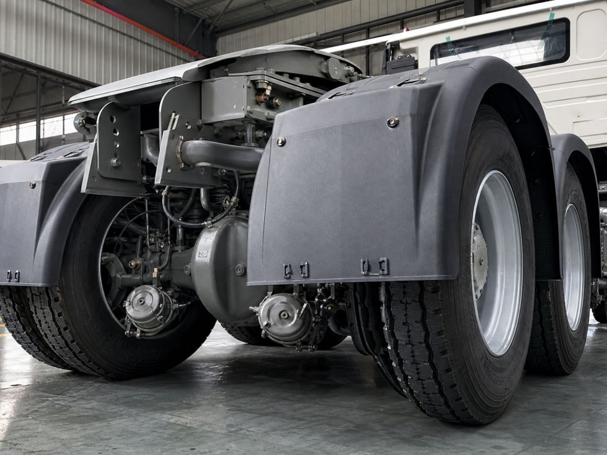 Refurbished HOWO NX 371HP 6x4 Tractor Truck drive axle and suspension reference