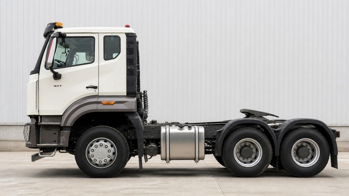 Refurbished HOWO NX 371HP 6x4 Tractor Truck full side reference visual