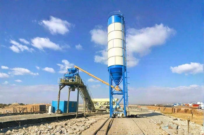 HZS25 concrete batching plant main equipment