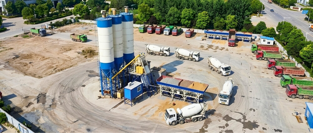 SIMAMIX stationary concrete batching plant inner page banner