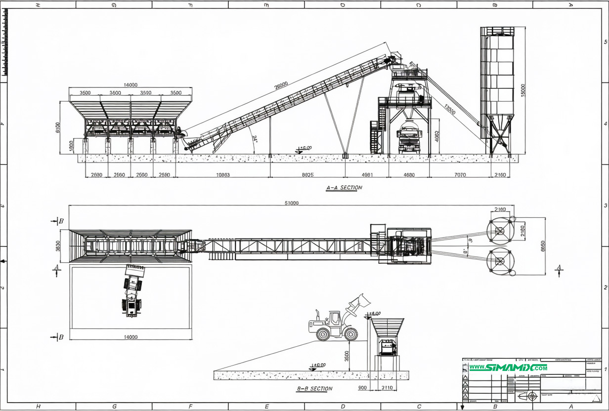 JS500 Twin-Shaft Mixer